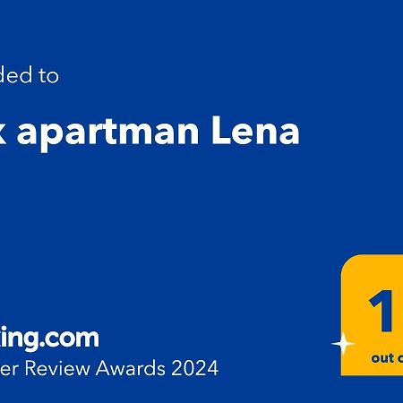 Lux Apartman Lena Белград Экстерьер фото
